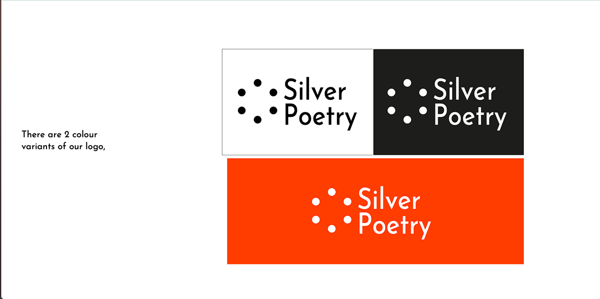 Silver poetry Brand guideline — project image 7
