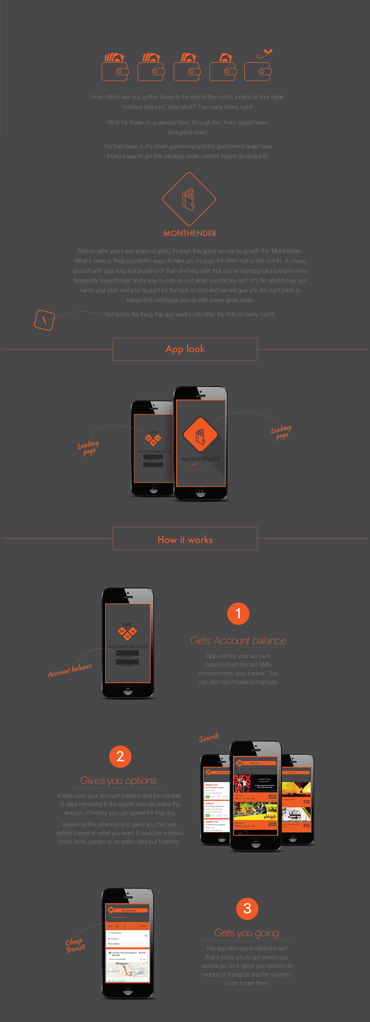 Monthender - Mobile application — project image 1