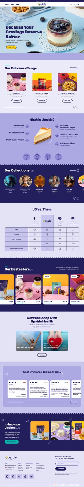 Upside — Website — project image 2